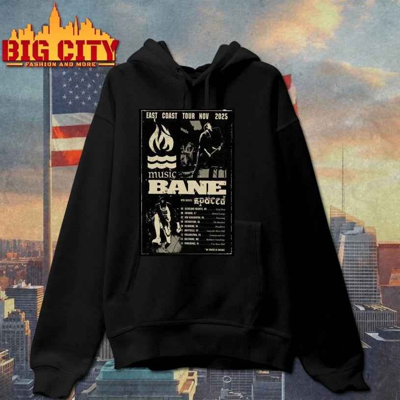 Bane East Coast Tour Nov 2025 Poster shirt
