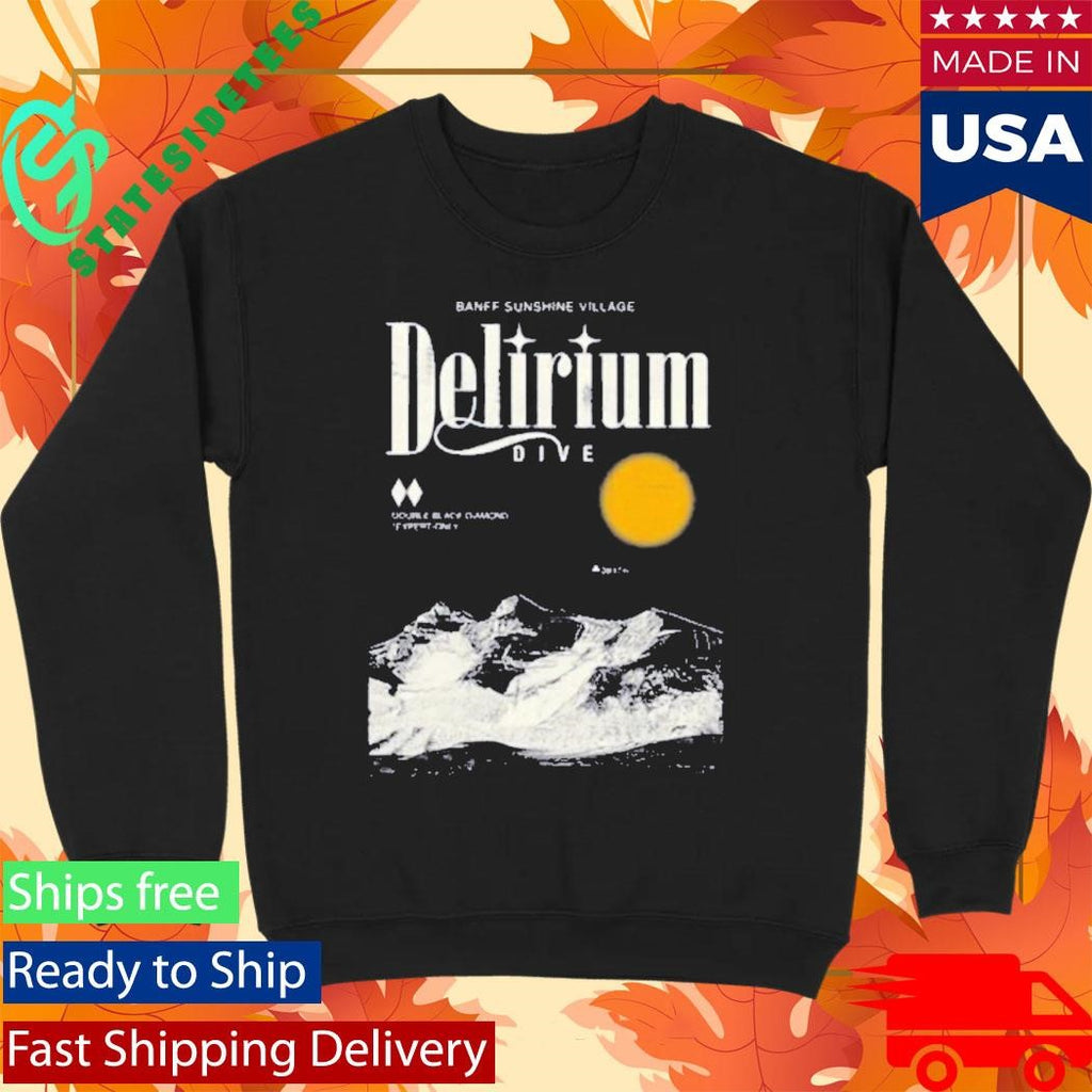 Banff Sunshine Village Delirium Dive Shirt