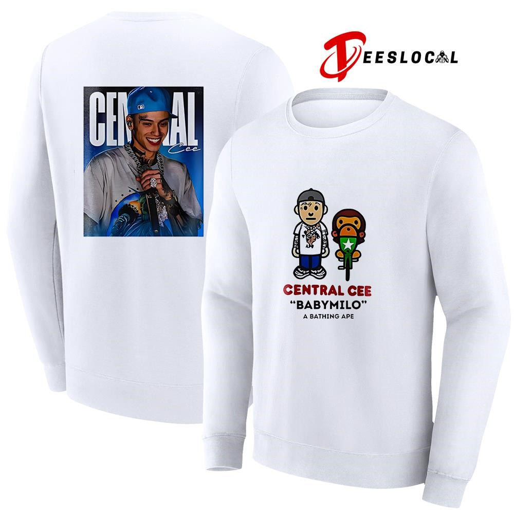 Bape x Spotify x Syna Central Cee Babymilo signature shirt
