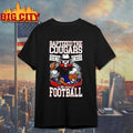 Baptized the Cougars In the name of football pocket shirt