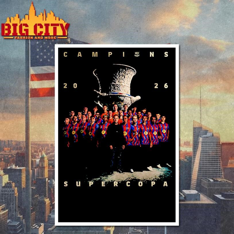 Barcelona FC Champions Super Cup 2026 Shirt