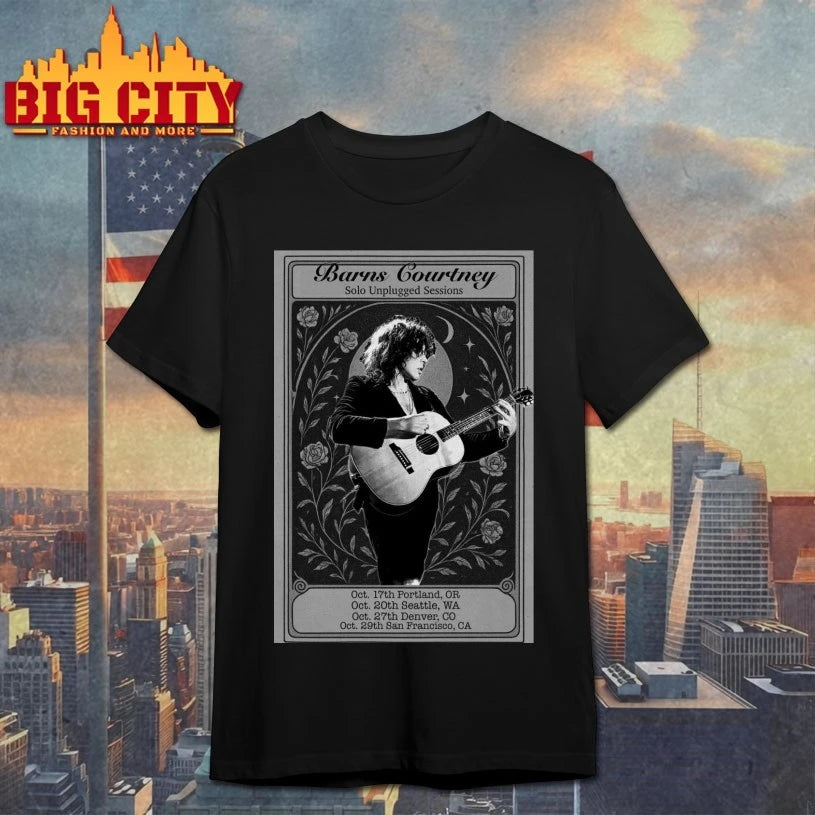 Barns Courtney Solo Unplugged Sessions 2025 Oct Tour Poster Shirt