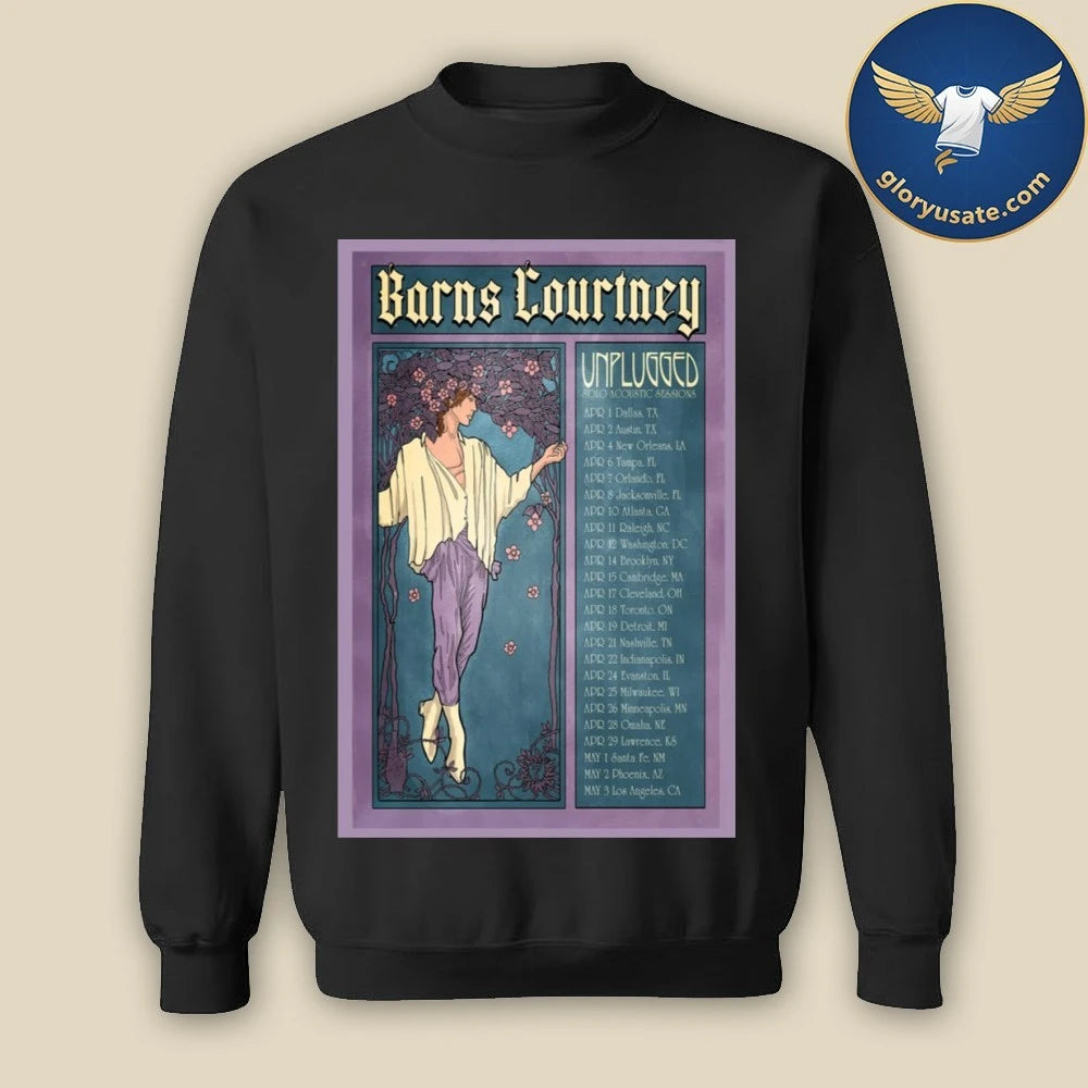 Barns Courtney US Acoustic Tour 2026 Poster Shirt