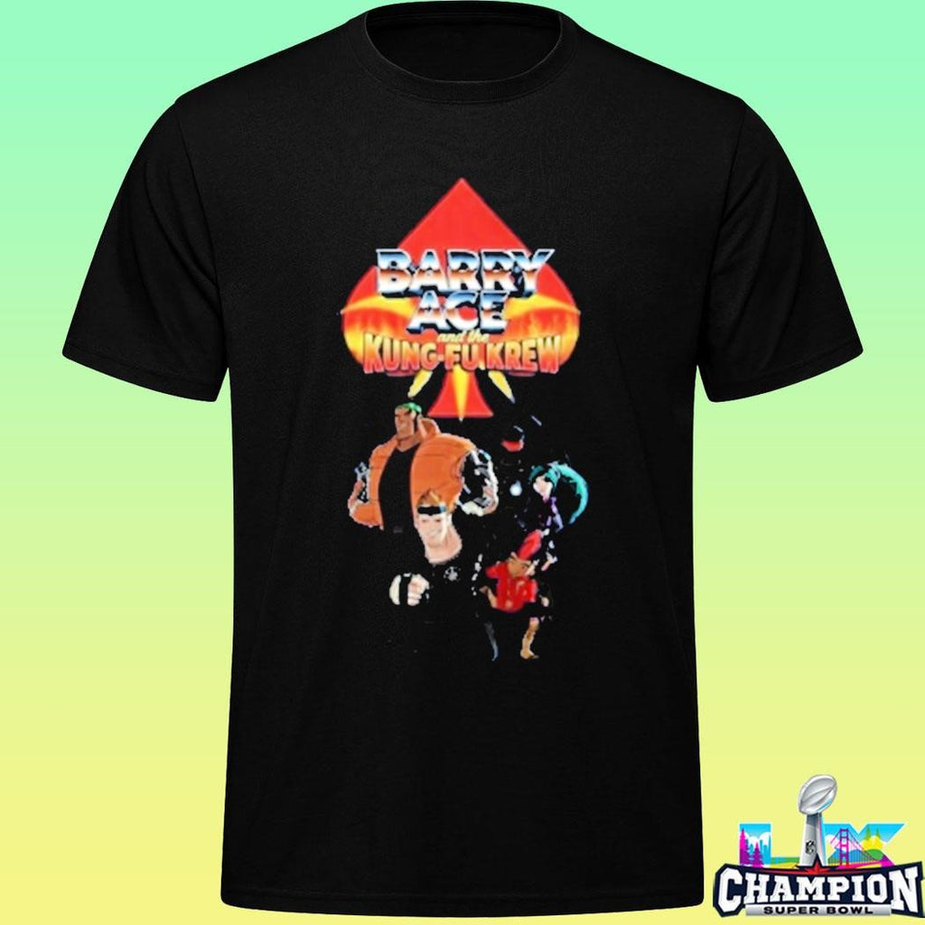 Barry Ace And The Kung-fu Krew Shirt