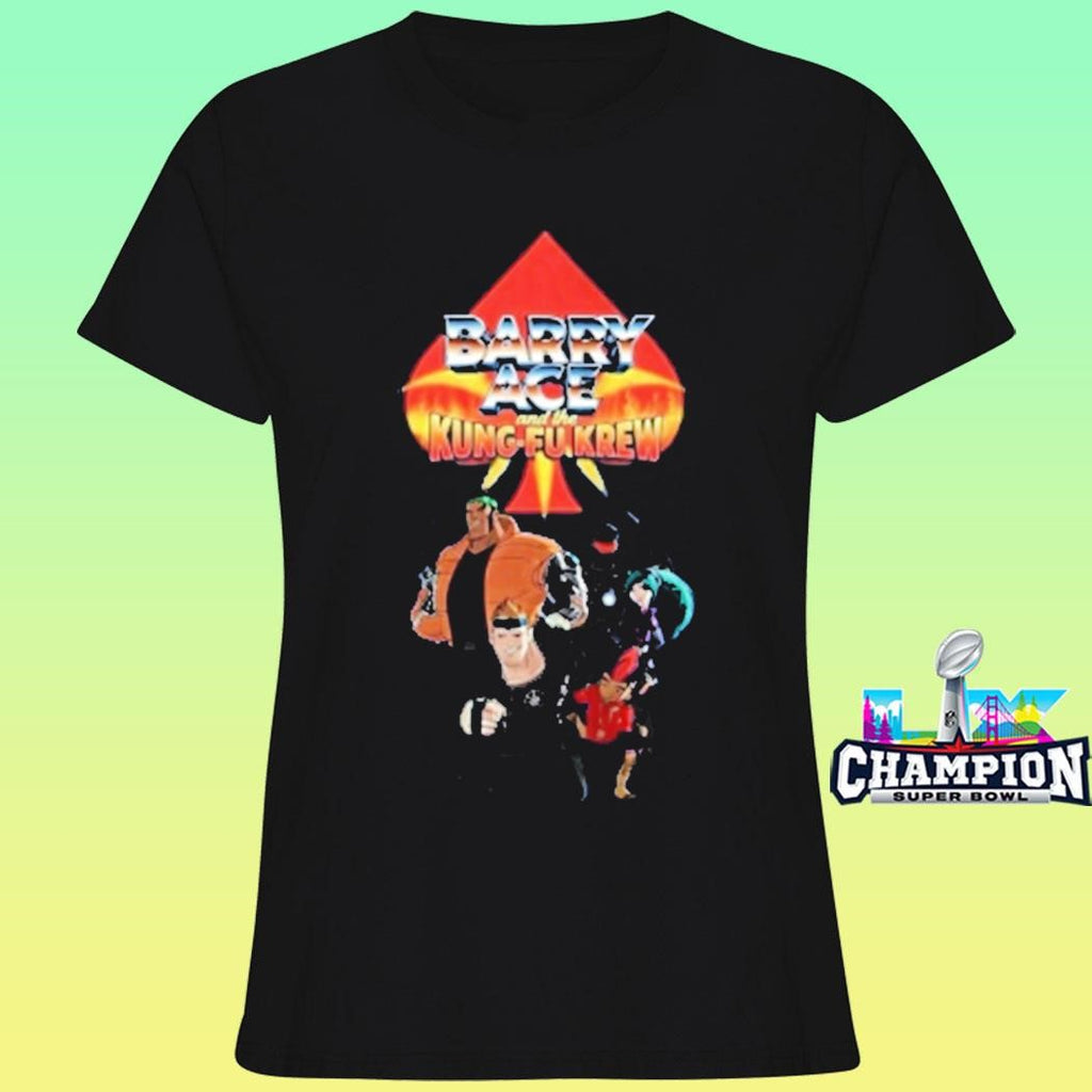 Barry Ace And The Kung-fu Krew Shirt