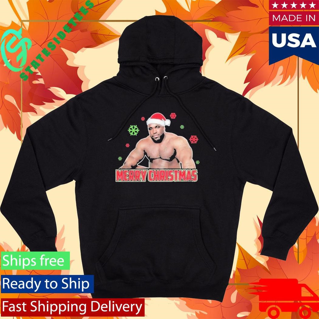 Barry Wood Meme Well Endowed Man Santa Hat Shirt