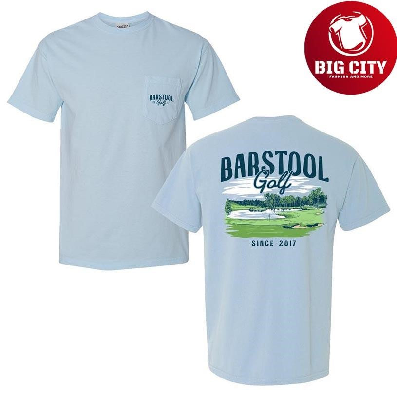 Barstool Golf Course Pocket 2025 Two Sided Shirt
