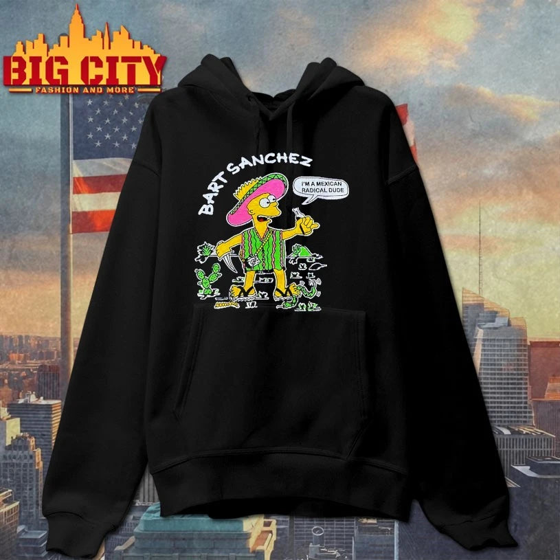 Bart Sanchez Simpson I’m A Mexican Radical Dude shirt