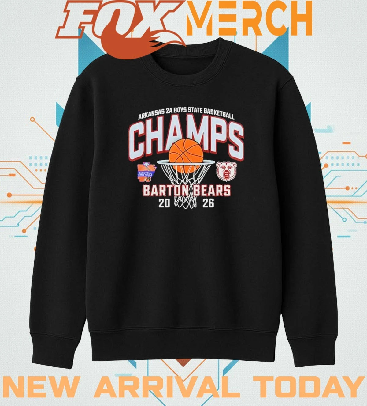 Barton Bears 2A Boys State Champions 2026 t-shirt