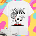 Baseball Diva Baby Heart Shirts