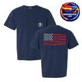 Baseball Flag Two Sided Shirt