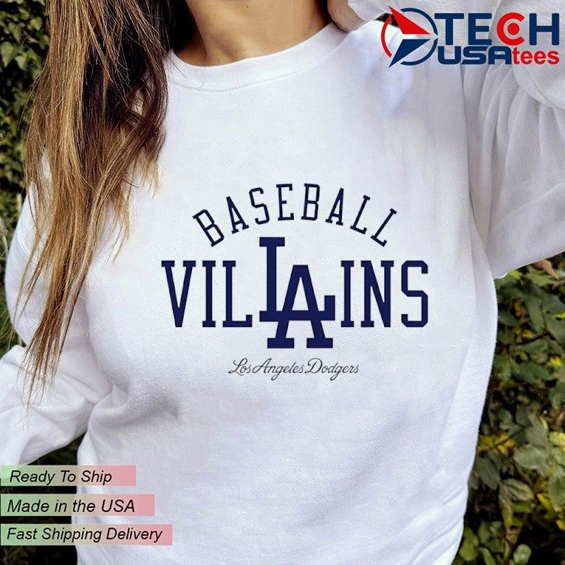 Baseball Villains Los Angeles Dodgers shirt