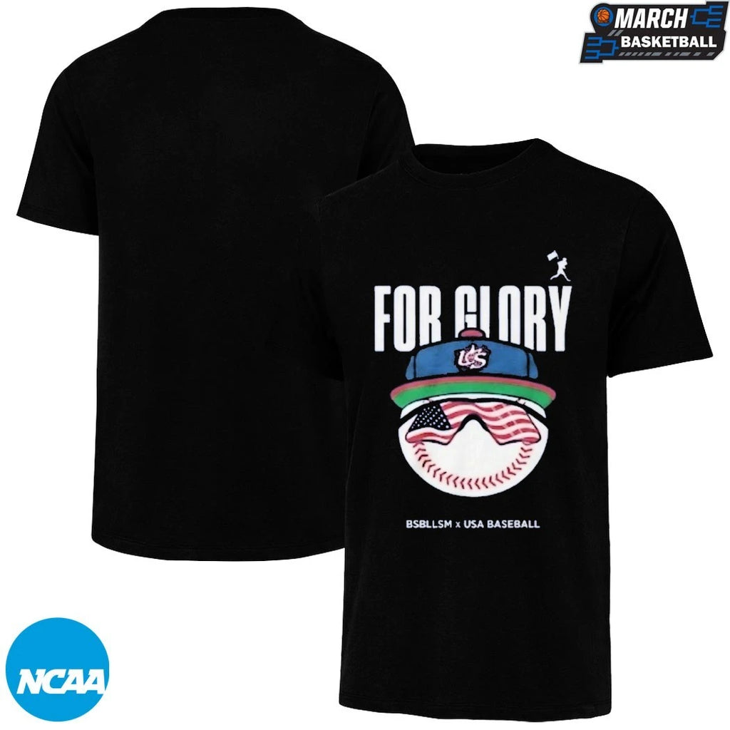 Baseballism x USA Baseball For Glory T-shirts