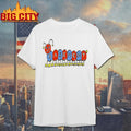 Basement Worm White 2025 shirt