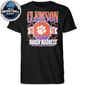 Basketball 2026 Clemson March Madness Clemson Tournament Logo Shirt