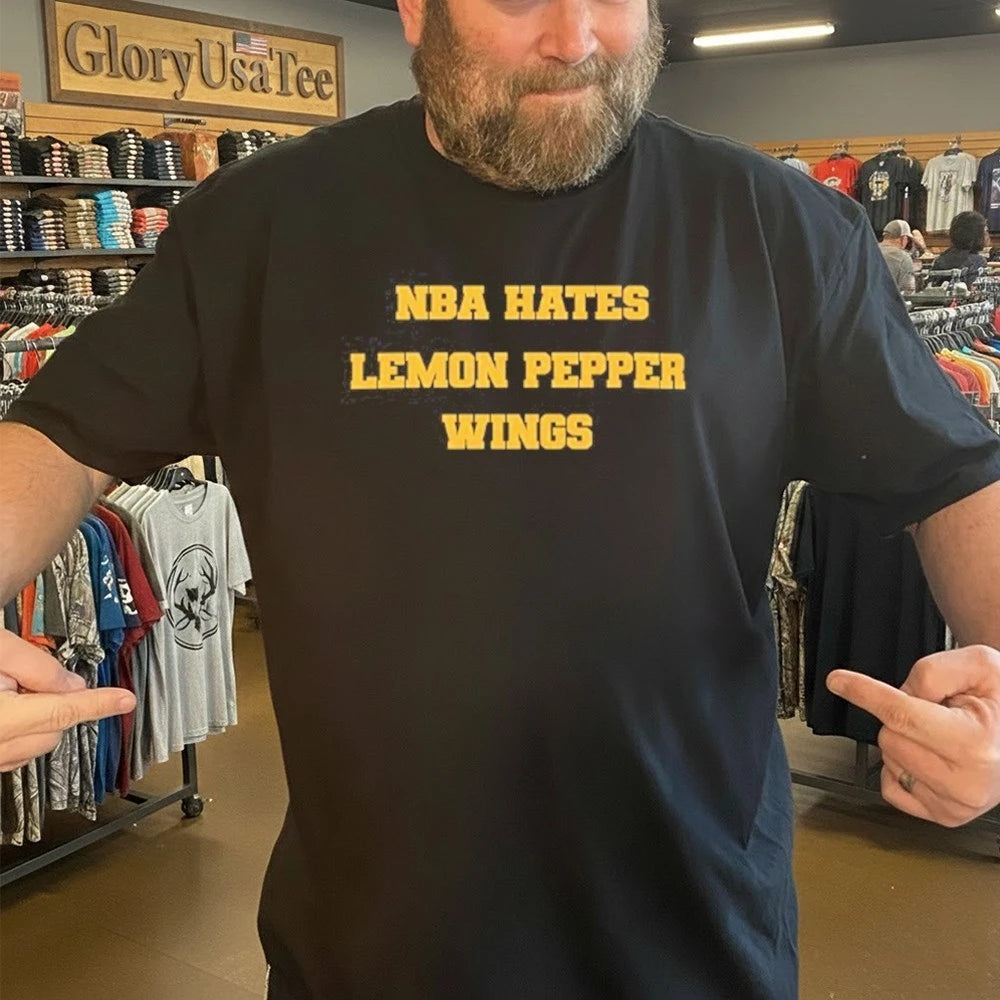 Basketball Hates Lemon Pepper Wings Shirt