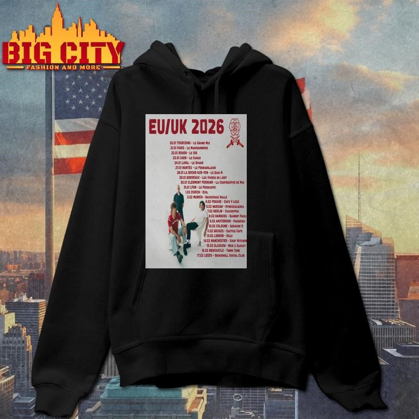 Bass Drum Of Death Tour 2026 Poster Shirt