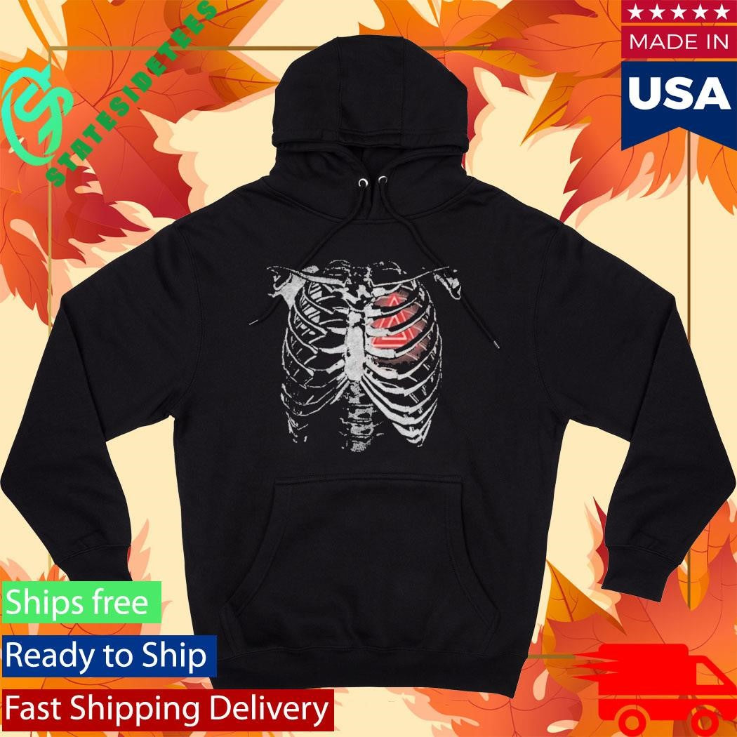 Bastille Skeleton Heart Shirt