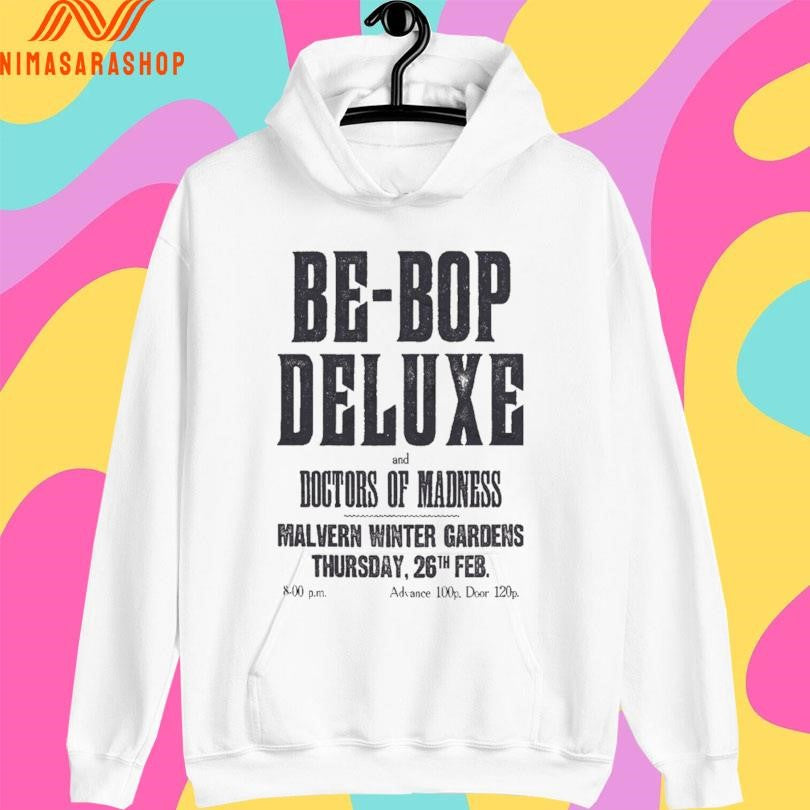 Be-Bop Deluxe And Doctors Of Madness Malvern Winter Gardens Thursday 26th Feb Shirts