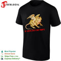 Be careful with your prompts surreal toad monster shirt