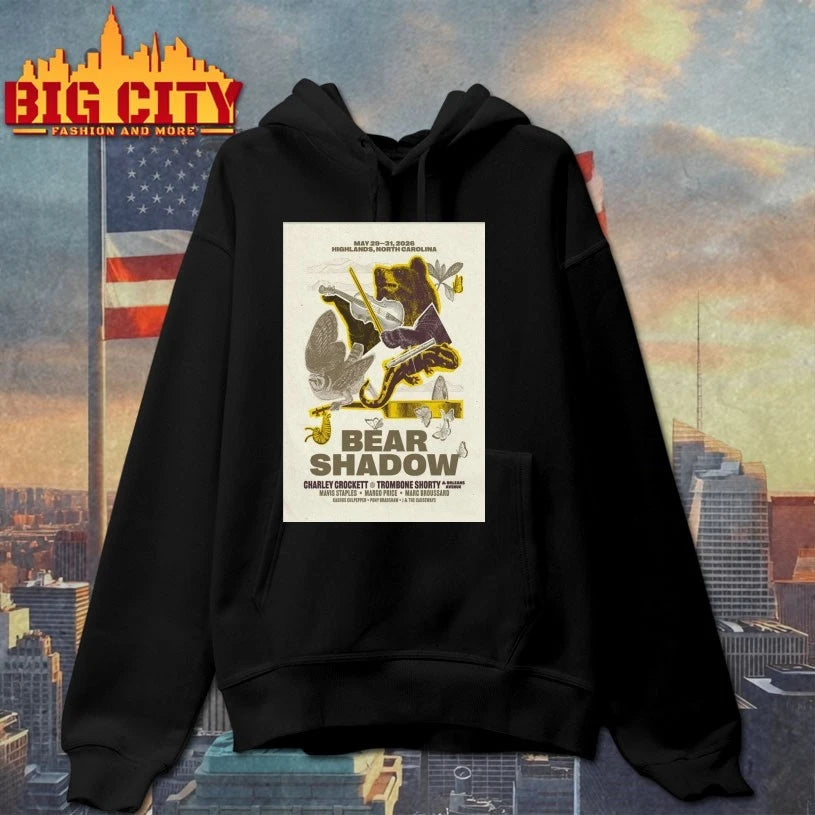 Bear Shadow Festival Highlands North Carolina May 29-31 2026 Poster shirt