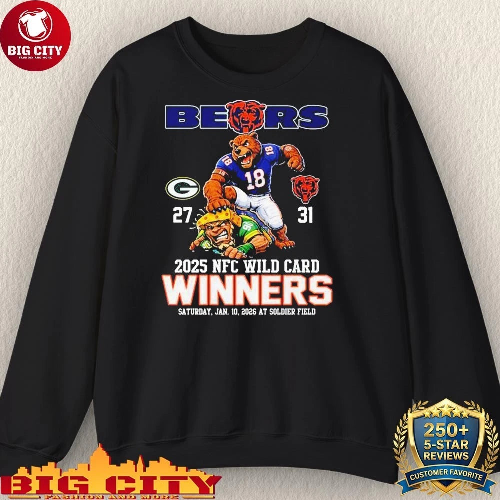 Bears Beat Packers 31-27 NFC Wild Card 2025 shirt