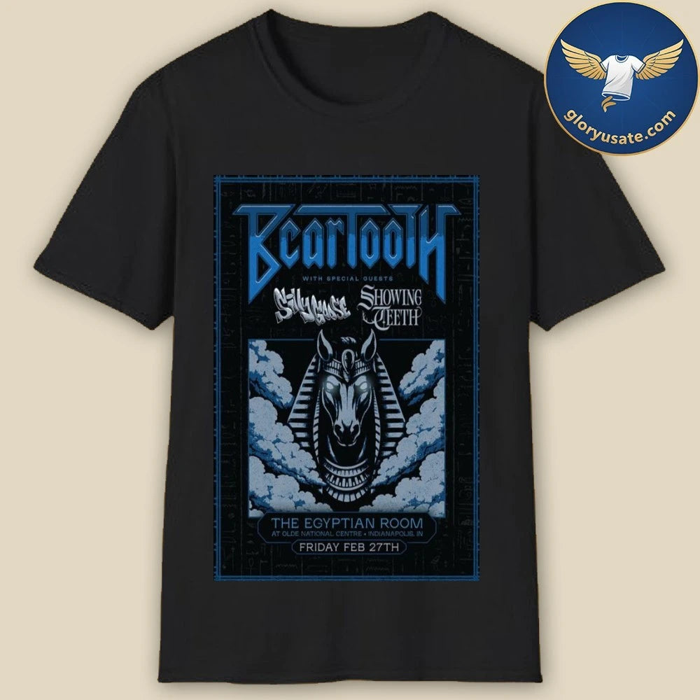 Beartooth Indianapolis, IN February 27 2026 Concert Poster Shirt