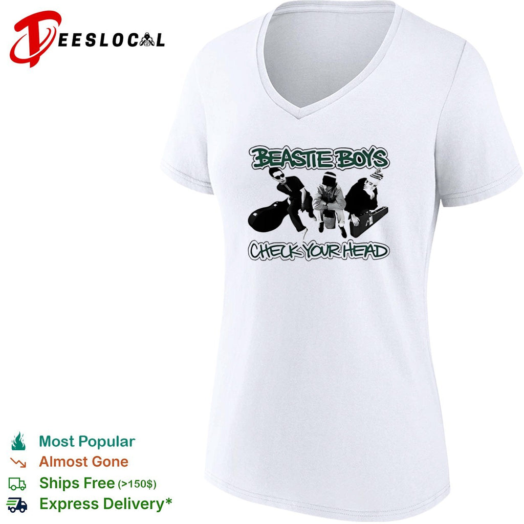Beastie Boys check your head alternative hip hop band shirt