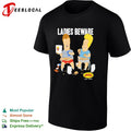 Beavis and Butt-Head Ladies Beware Mike Judge MTV animation shirt