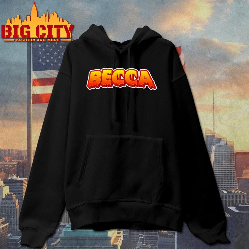 Becca Text Halloween Sticker Shirt