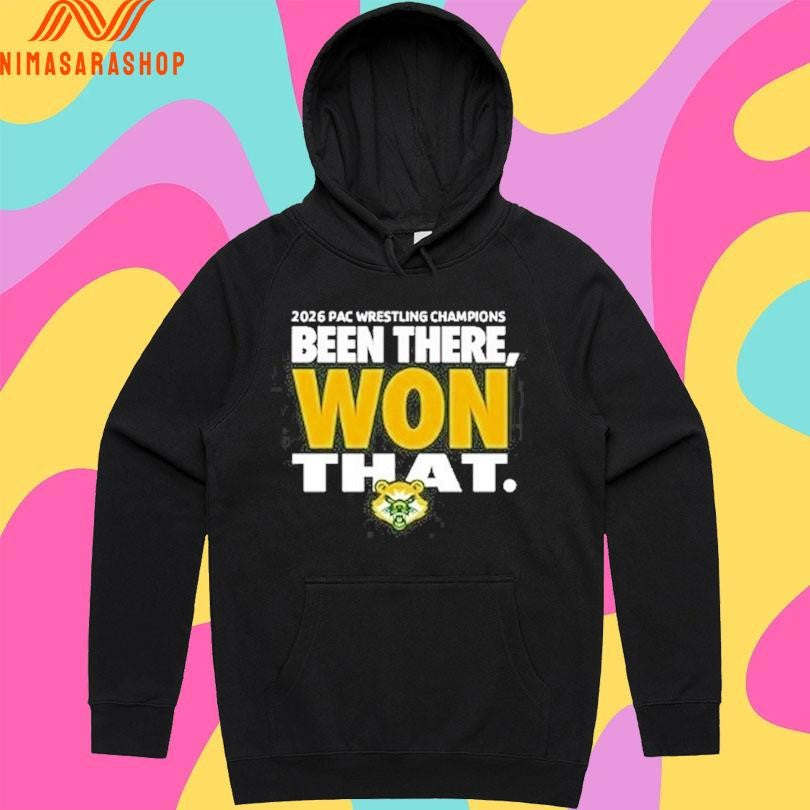Been There Won That 2026 Pac Wrestling Champions Shirts