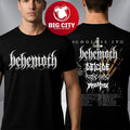 Behemoth The Godless IV 2026 US Tour Schedule Venue Tour Dates Two Sided Shirt