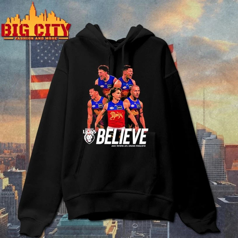 Believe Brisbane Lions Afl Grand Finalist 2025 shirts
