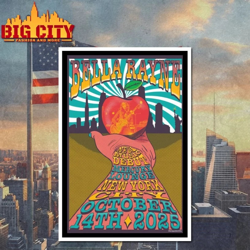 Bella Rayne At Mercury Lounge In New York NY On Oct 14 2025 Poster Shirt