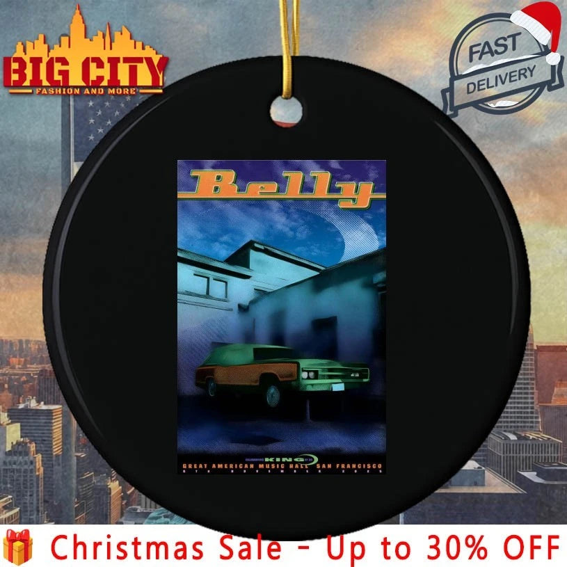 Belly At Great American Music Hall On Nov 8 2025 Poster shirt