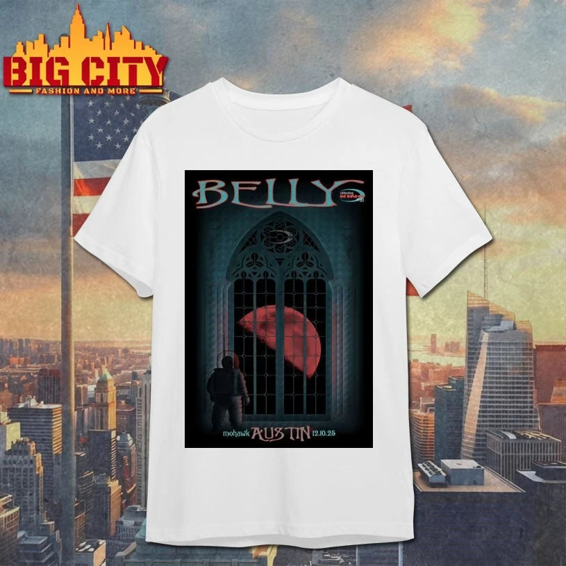 Belly Dec 10 2025 Mohawk In Austin TX Poster shirt