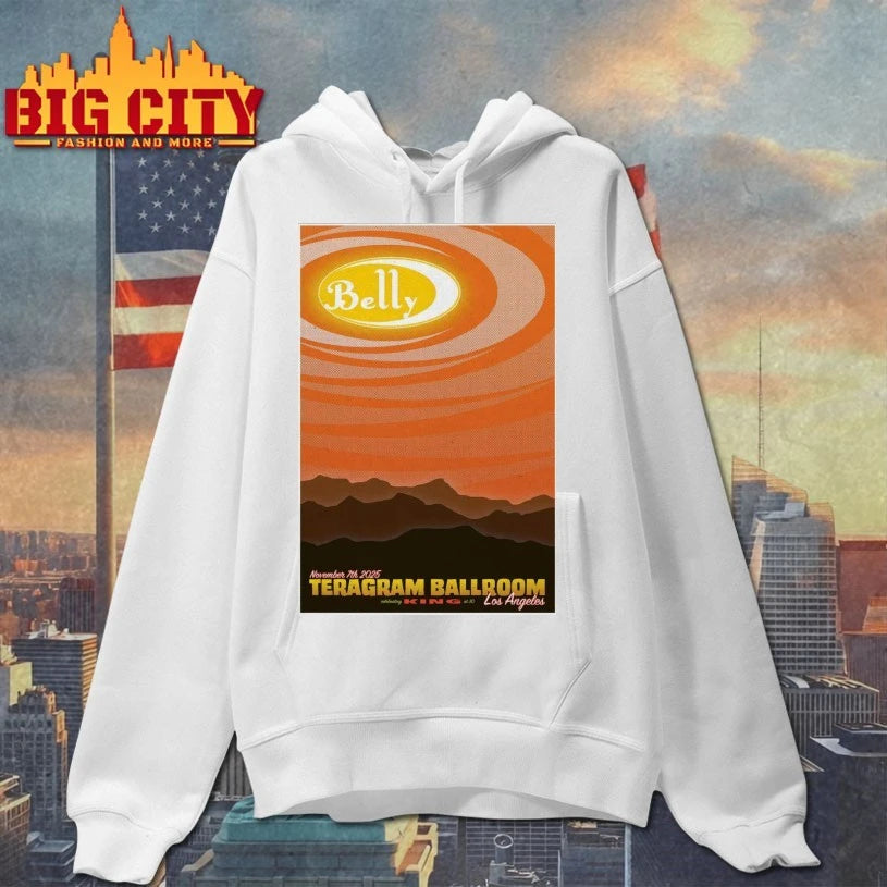 Belly November 7 2025 Collectible Tour Poster Shirt