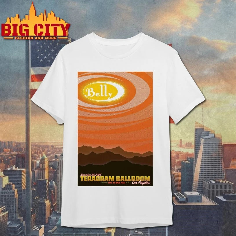Belly November 7 2025 Collectible Tour Poster Shirt