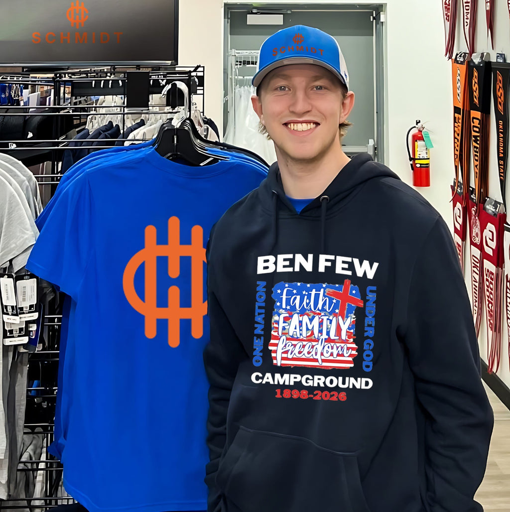 Ben Few Campground 1898-2026 One Nation Under God vintage shirt