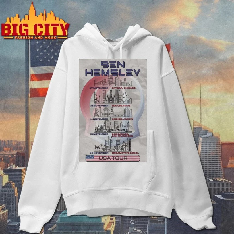 Ben Hemsley American Tour 2025 Poster shirt