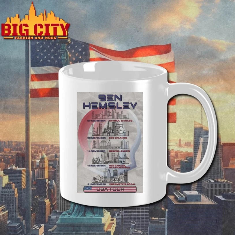 Ben Hemsley American Tour 2025 Poster shirt
