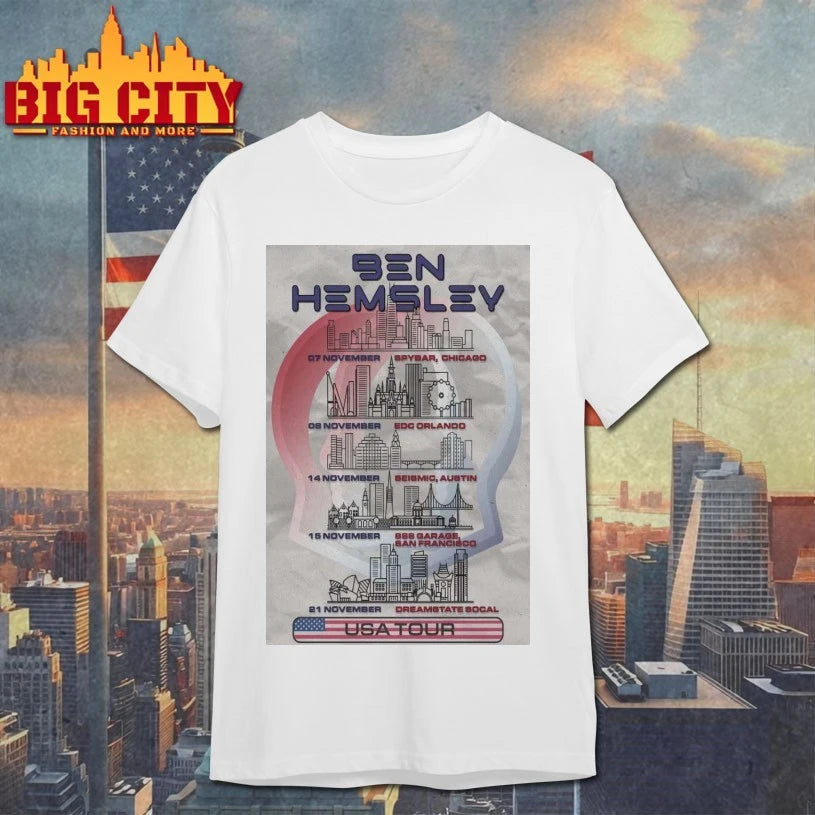 Ben Hemsley American Tour 2025 Poster shirt