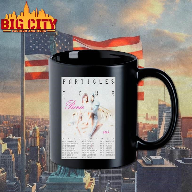 Benee Particles America and Canada Tour 2026 Poster shirt