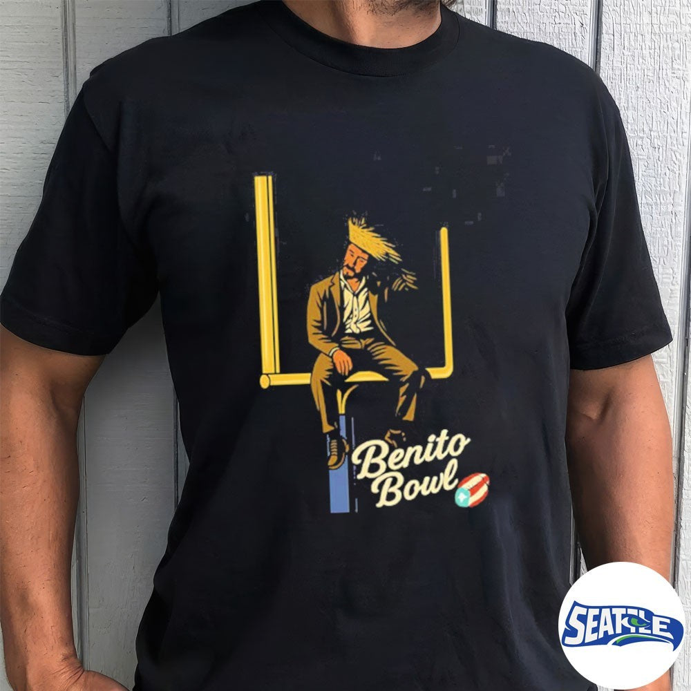 Benito Bowl Goalpost Classic Football Fans shirt