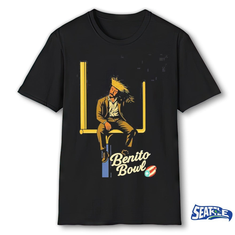 Benito Bowl Goalpost Classic Football Fans shirt