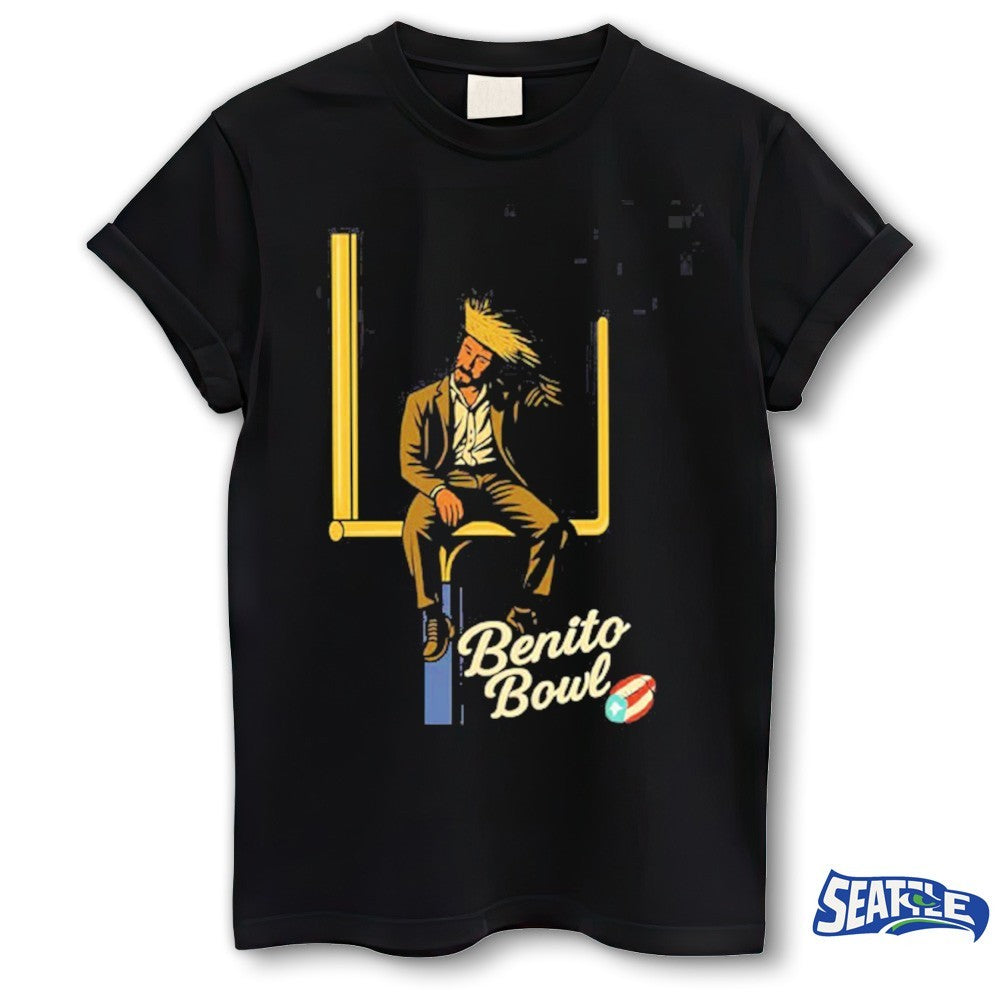 Benito Bowl Goalpost Classic Football Fans shirt