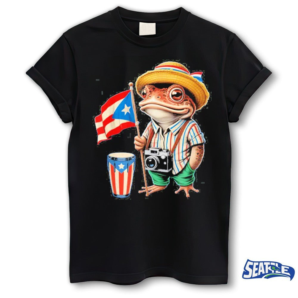 Benito Bowl Puerto Rico Frog Fans shirt