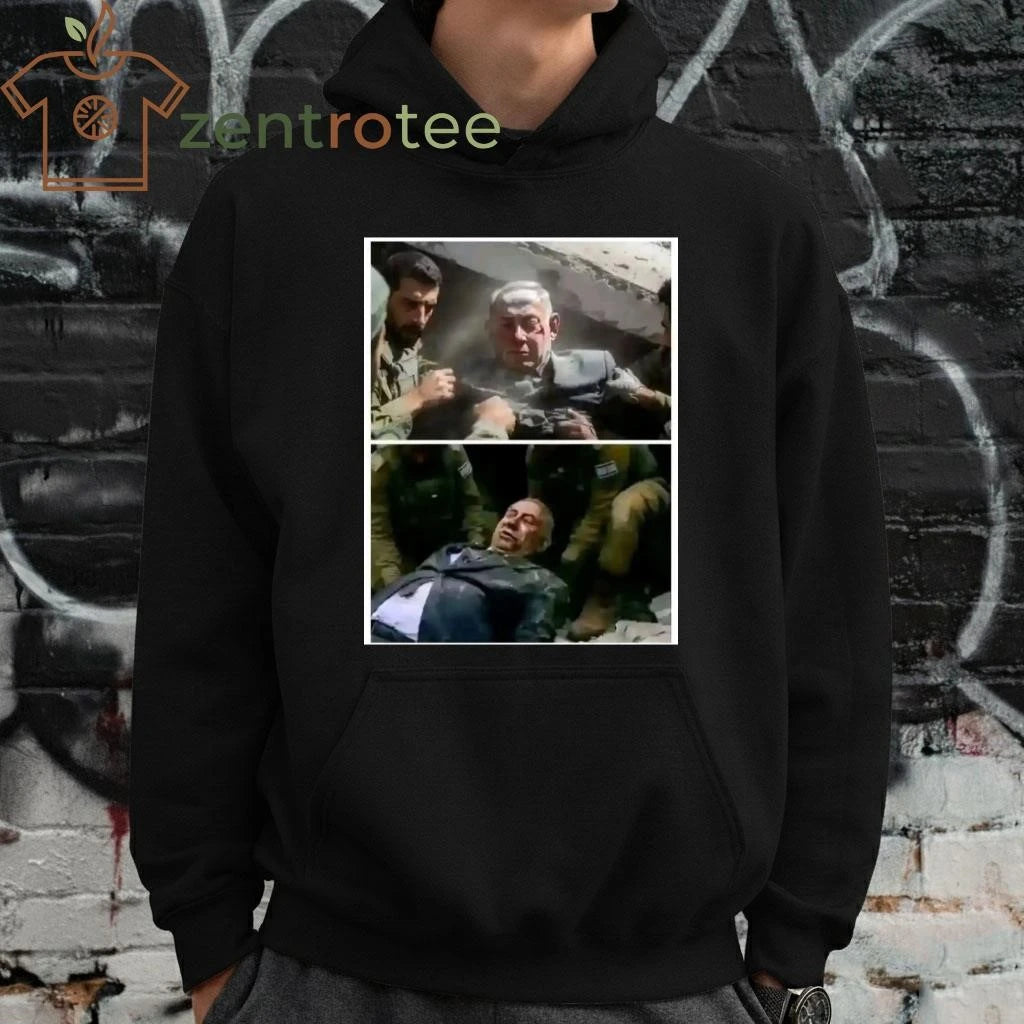 Benjamin Netanyahu bomb dead shirt