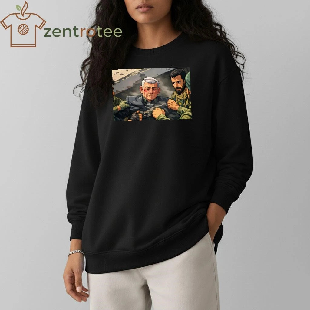 Benjamin Netanyahu is dead cartoon shirt