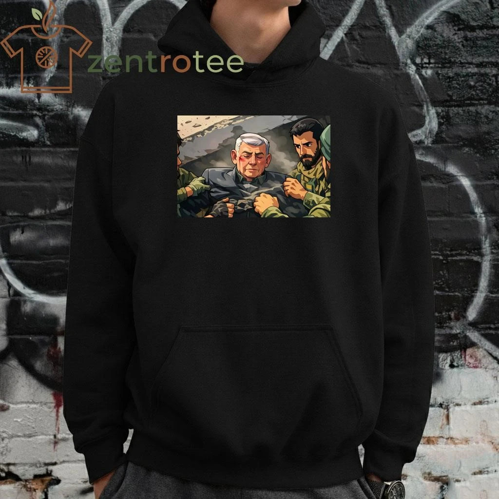 Benjamin Netanyahu is dead cartoon shirt